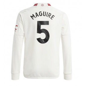 Manchester United Harry Maguire #5 Replica Third Stadium Shirt 2023-24 Long Sleeve